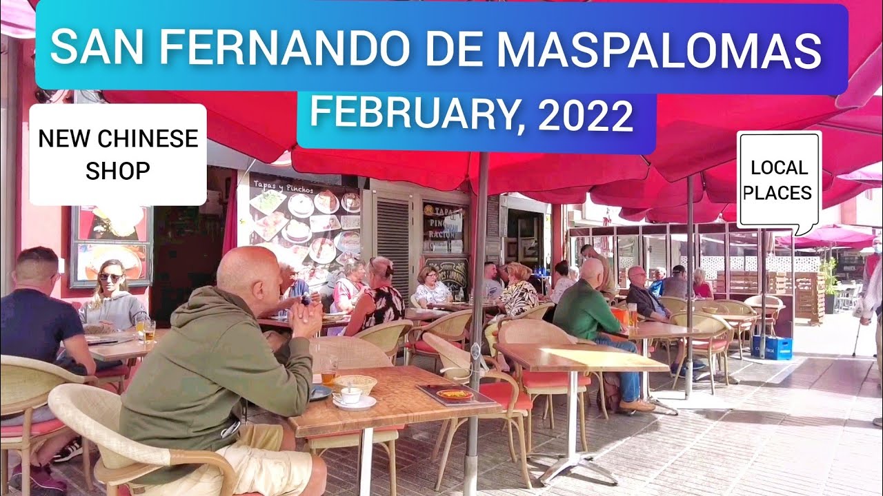 Gran Canaria🌴LIFE IN SAN FERNANDO DE MASPALOMAS - FEBRUARY - 2022