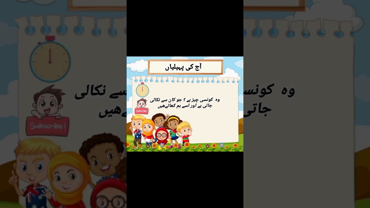 Funny Urdu Pehaliyan | Funny Urdu Riddles |#funnyriddles#pehaliyan #urdupaheli#riddles#learnwithfun