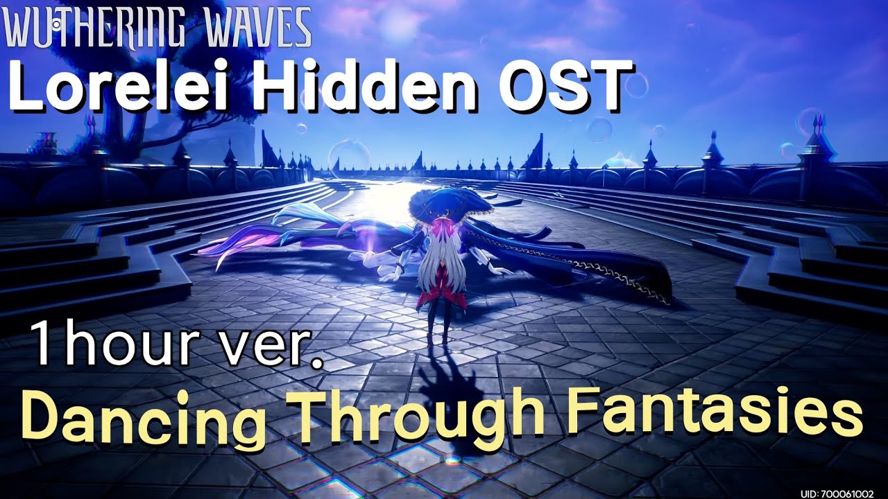 Dancing Through Fantasies 1 hour ver. | 「Lorelei」 Wuthering Waves 2.0 OST | 로렐라이 OST #명조 #명조워더링웨이브