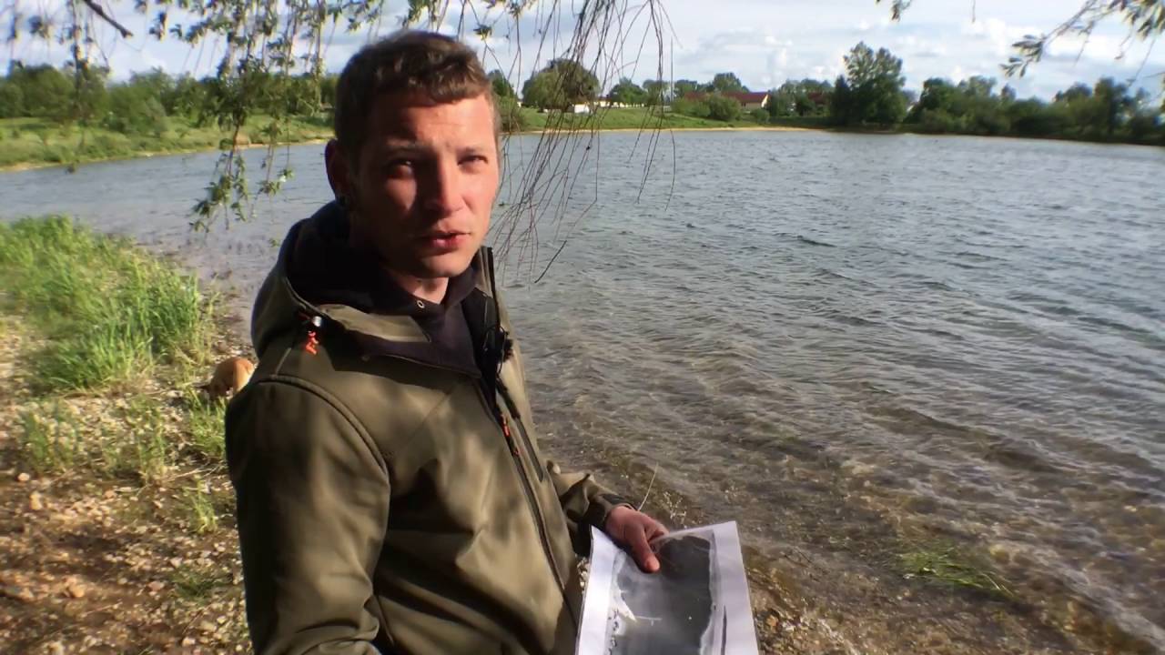 Hotspotsuche am Baggersee mit Anaconda Fish Hawk Tiefenmesser RSR-Baits