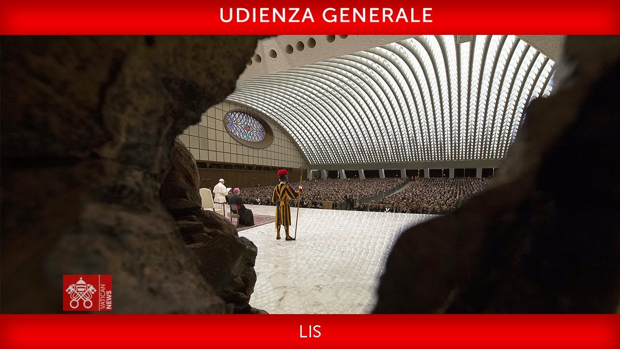 Udienza Generale 14 febbraio 2024 Papa Francesco LIS