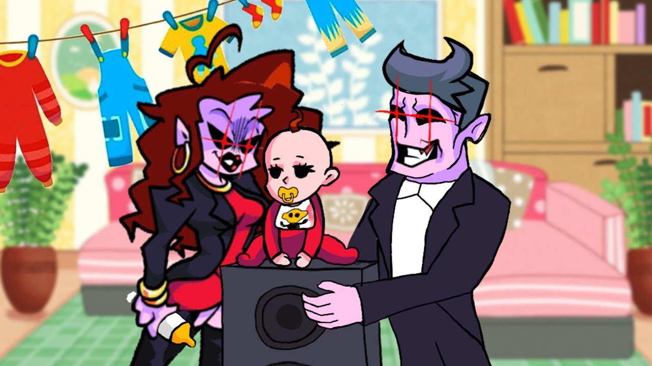 Birth of Girlfriend - LOVE STORY (Daddy & Mommy) l FNF Animation