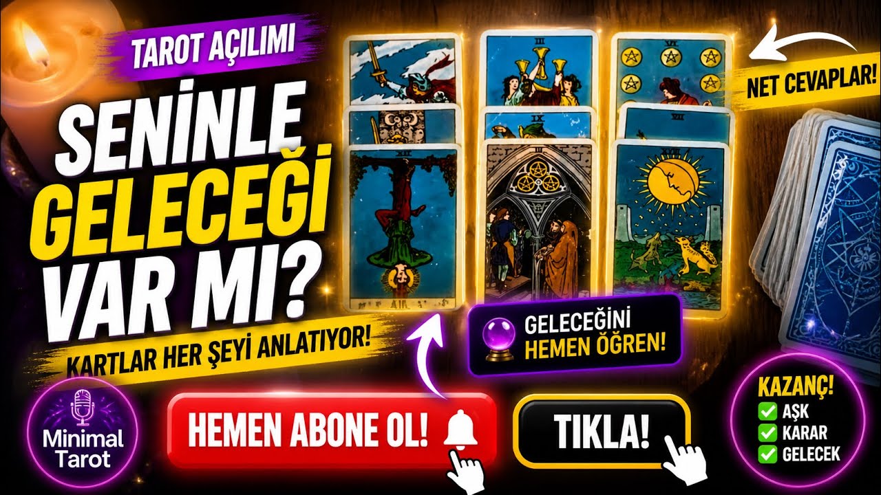 Seninle Geleceği Var Mı? #tarot #keşfet #minimaltarot