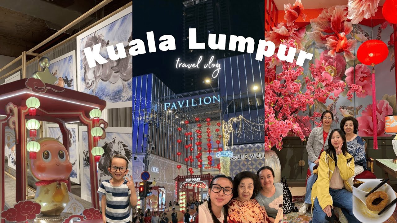 KUALA LUMPUR TRAVEL VLOG || foods, laughs, and memories!