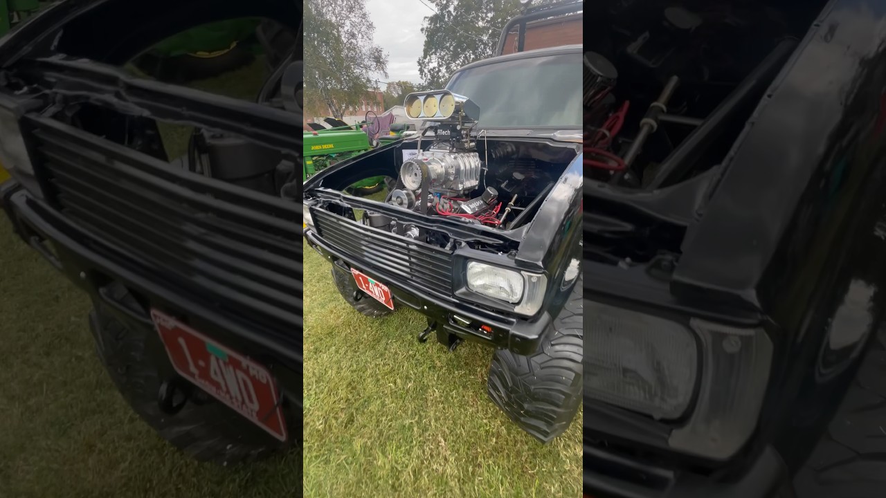 Sick little truck! V6 with a blower 🤯#shorts
