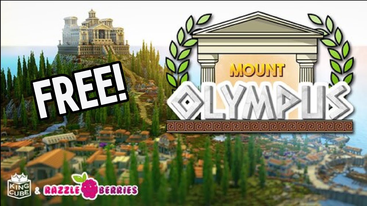 *FREE* Mount Olympus Minecraft Bedrock Map