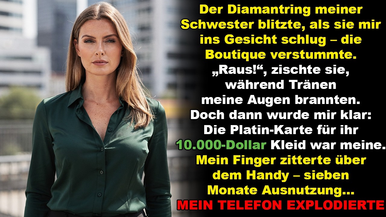 Meine Schwester schlug mich beim Kleid-Termin — also ruinierte ich ihre 100.000-$-Hochzeit.