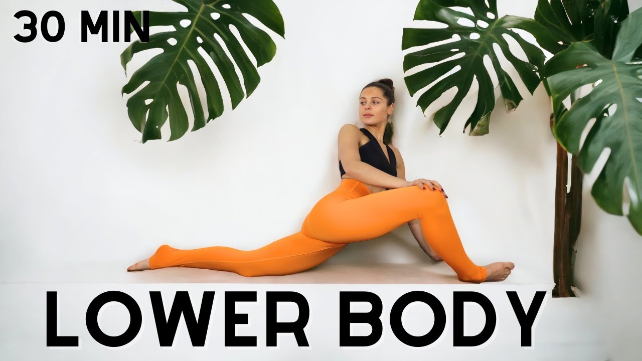 Lower Body Strength and Stretch Yoga | 30 min All Levels