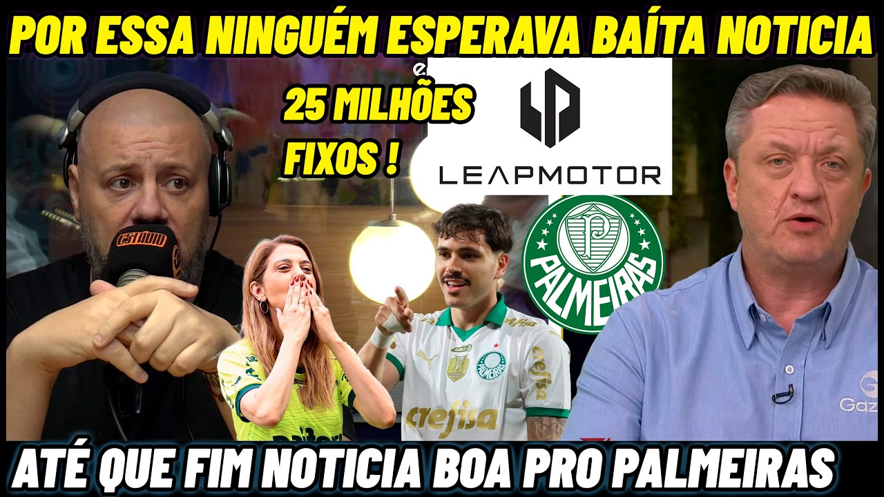 SAIU NA CALADA DA NOITE ÓTIMA NOTICIA PRO PALMEIRAS ! PALMEIRAS VENCE MIRASSOL E É VICE LIDER