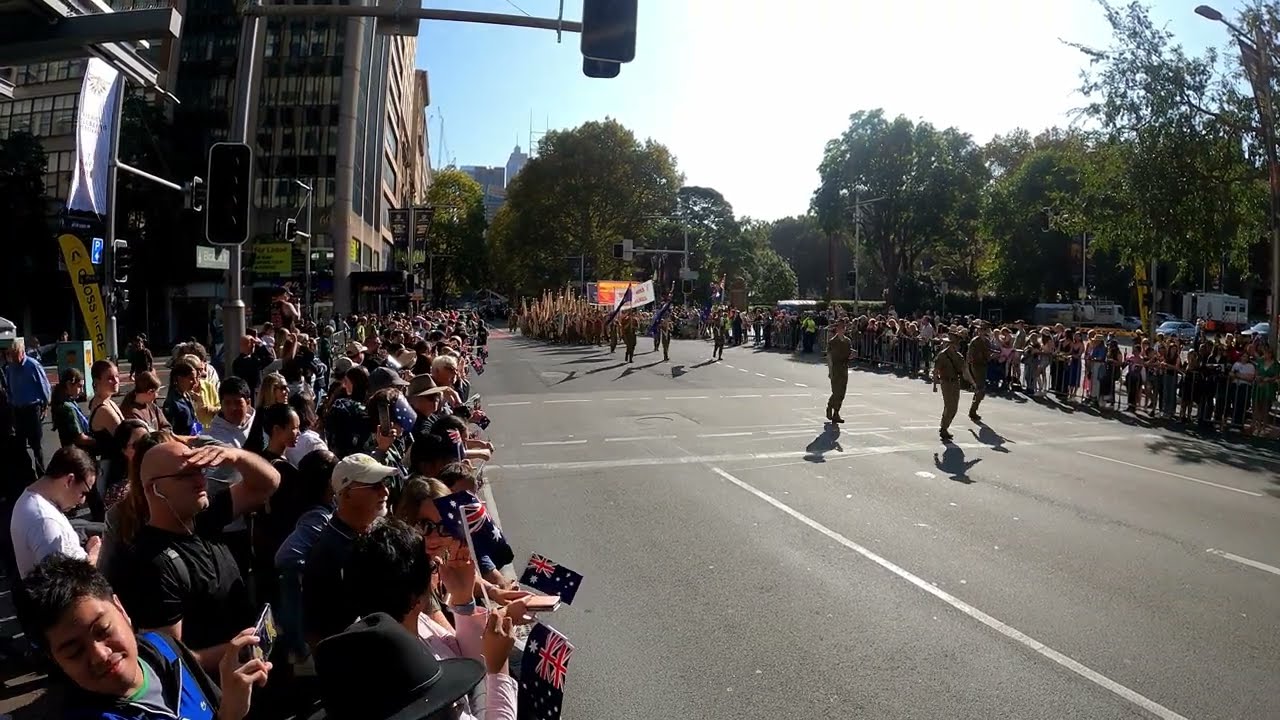 Anzac day Parade sydney 2023
