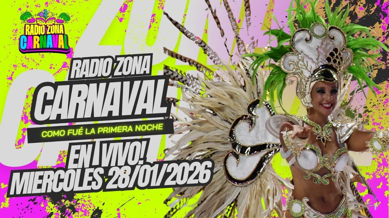 🔴EN VIVO! 🎭Zona Carnaval - Que paso la 1ra noche de carnaval de Concordia - 28 Enero 2026
