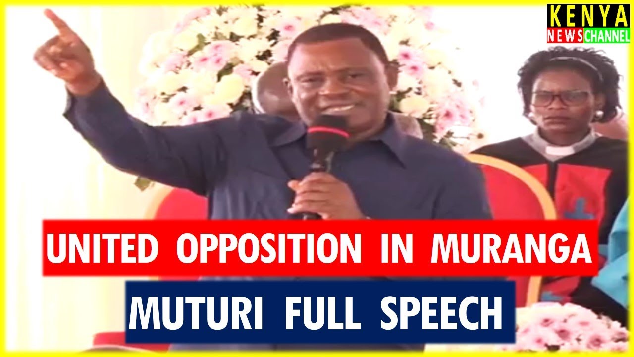 ANGRY Muturi makes more SHOCKING REVELATIONS about Ruto with Gachagua & Matiangi in Muranga