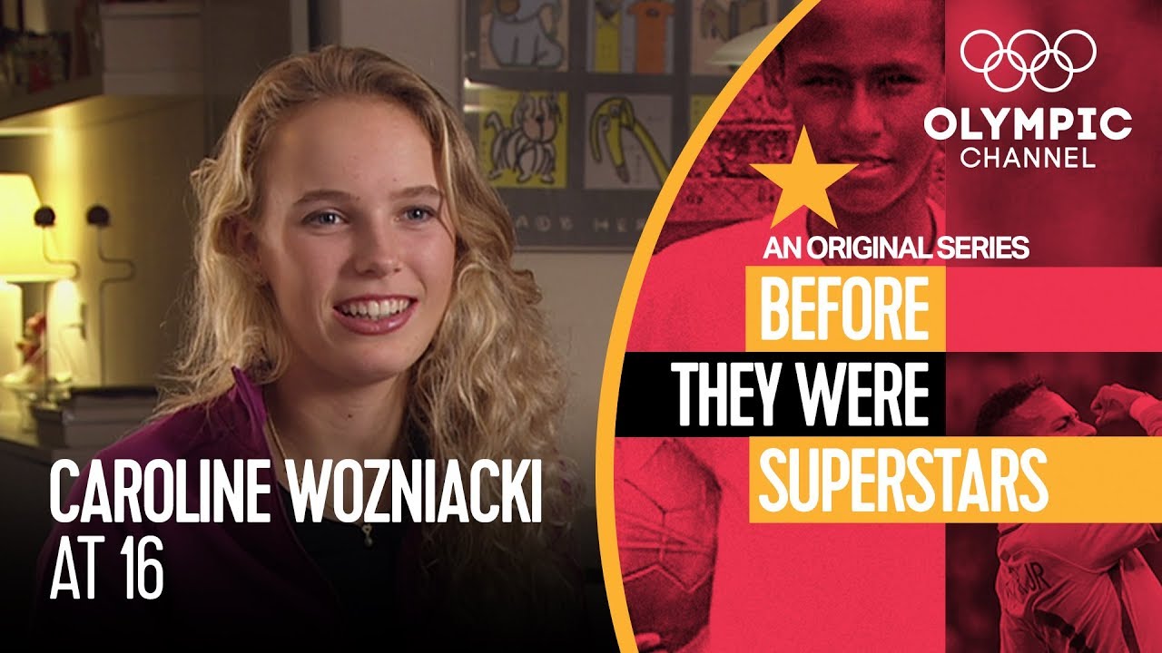 Teenage Caroline Wozniacki Wanted to Be World Number 1 | Before They Were Superstars