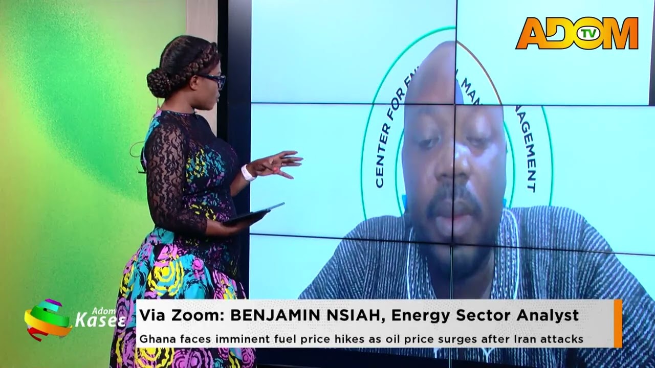 Via Zoom: Benjamin Nsiah, Energy Sector Analyst - Ghana faces imminent fuel price hikes