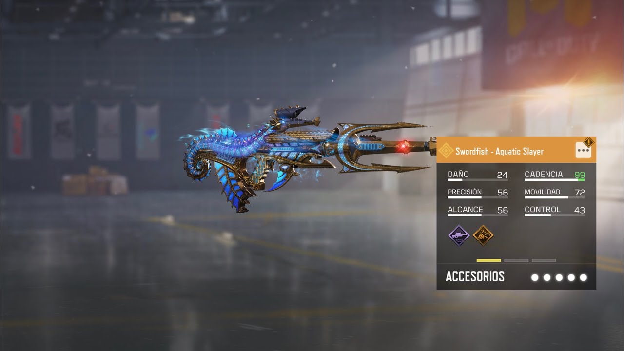 COMPRÉ ESTA ARMA BALDRA LA PENA PARA JUGAR EN BR Swordfish - Aquatic Slayer