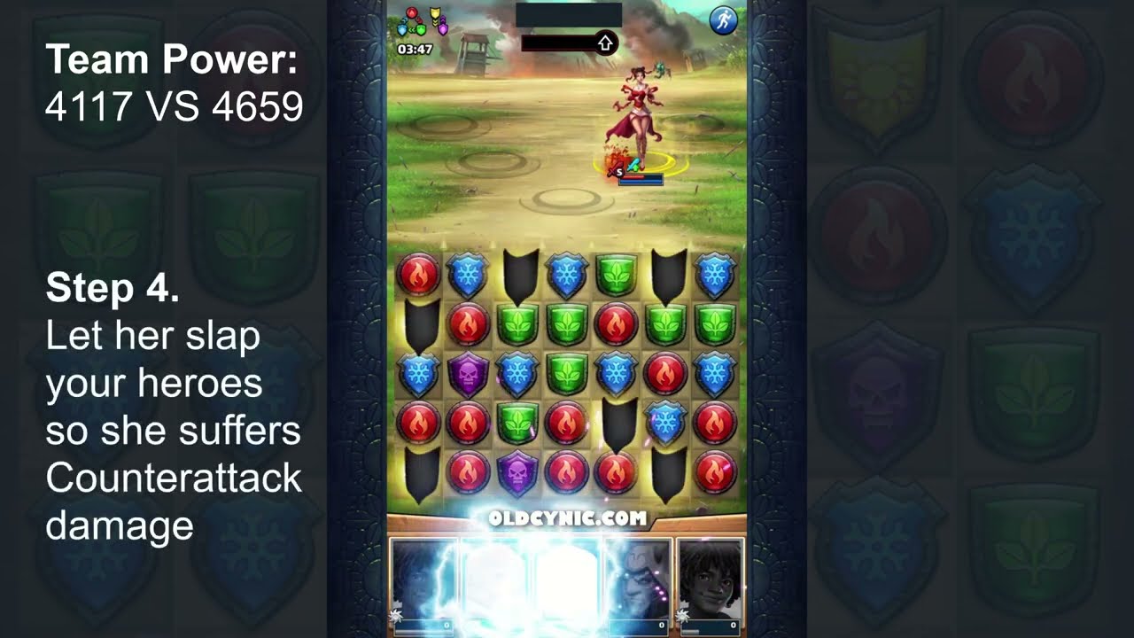 Empires and Puzzles War Tips for Beginners (Beating Stronger Teams)