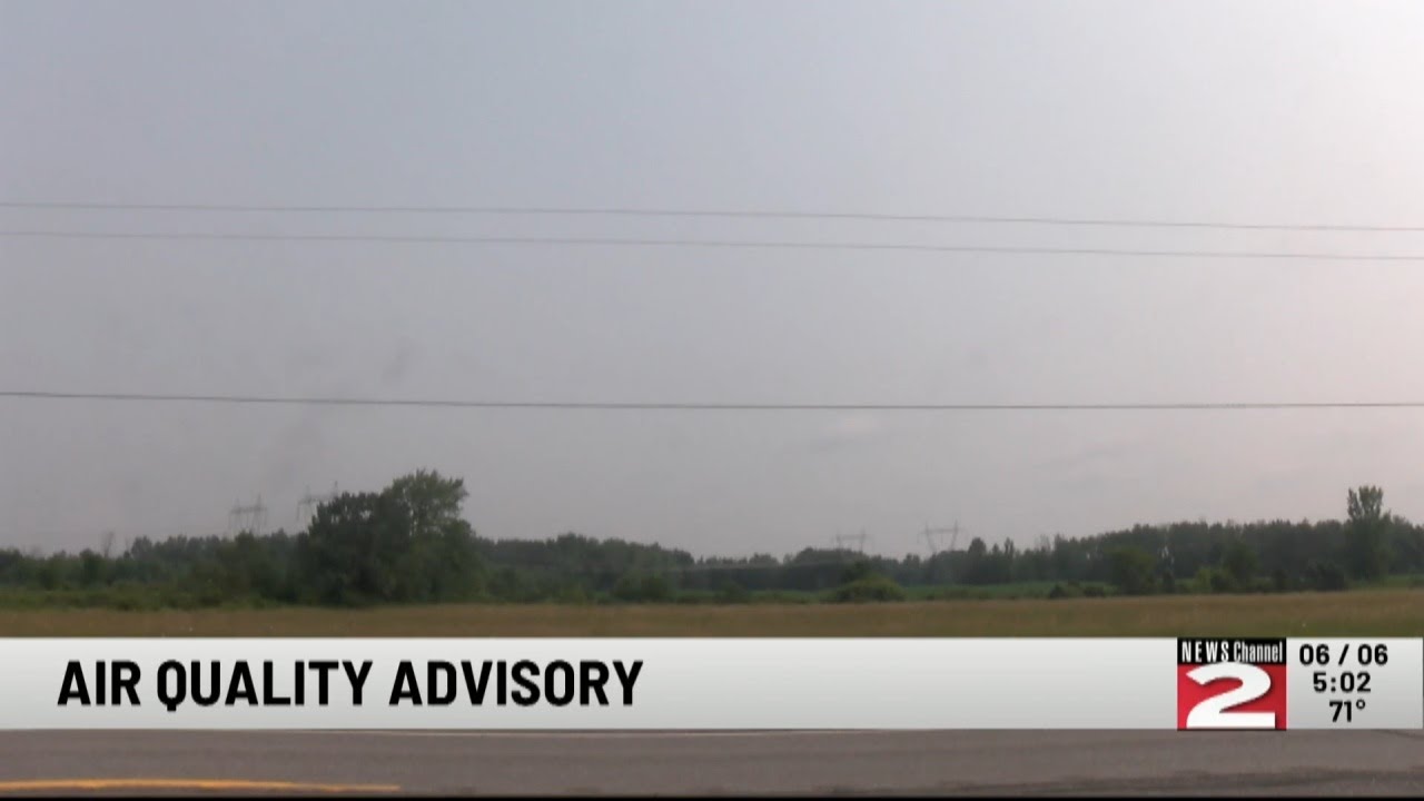 Air Quality Health Advisory for Northern Herkimer County Through Friday