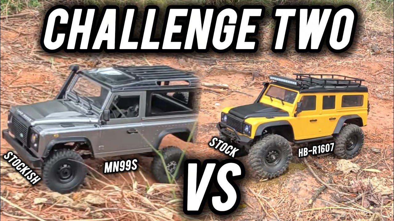 HB TOYS HB-R1607 VS MN99S - RC MINI SCALE - DEFENDER D90 VS DEFENDER D110