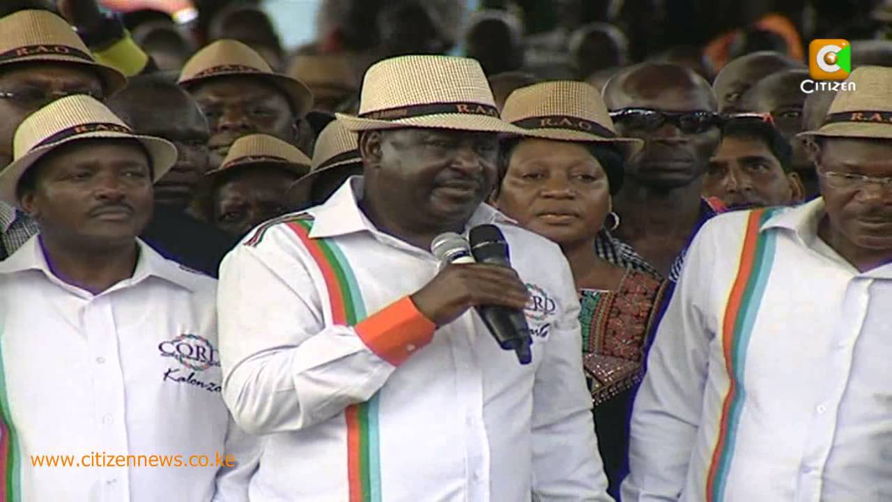 CORD Rally At Uhuru Park