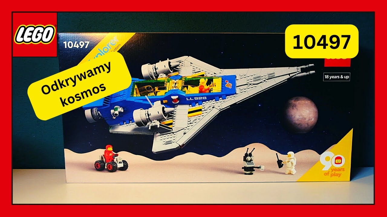 LEGO Icons 10497 | Galaktyczny Odkrywca | Czy to dobry remake?