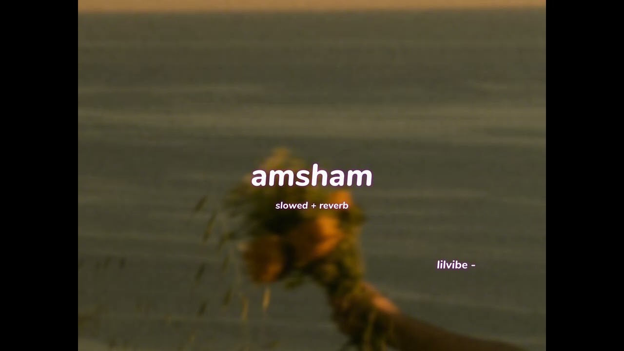 amsham ( s l o w e d + r e v e r b ) | lilvibe