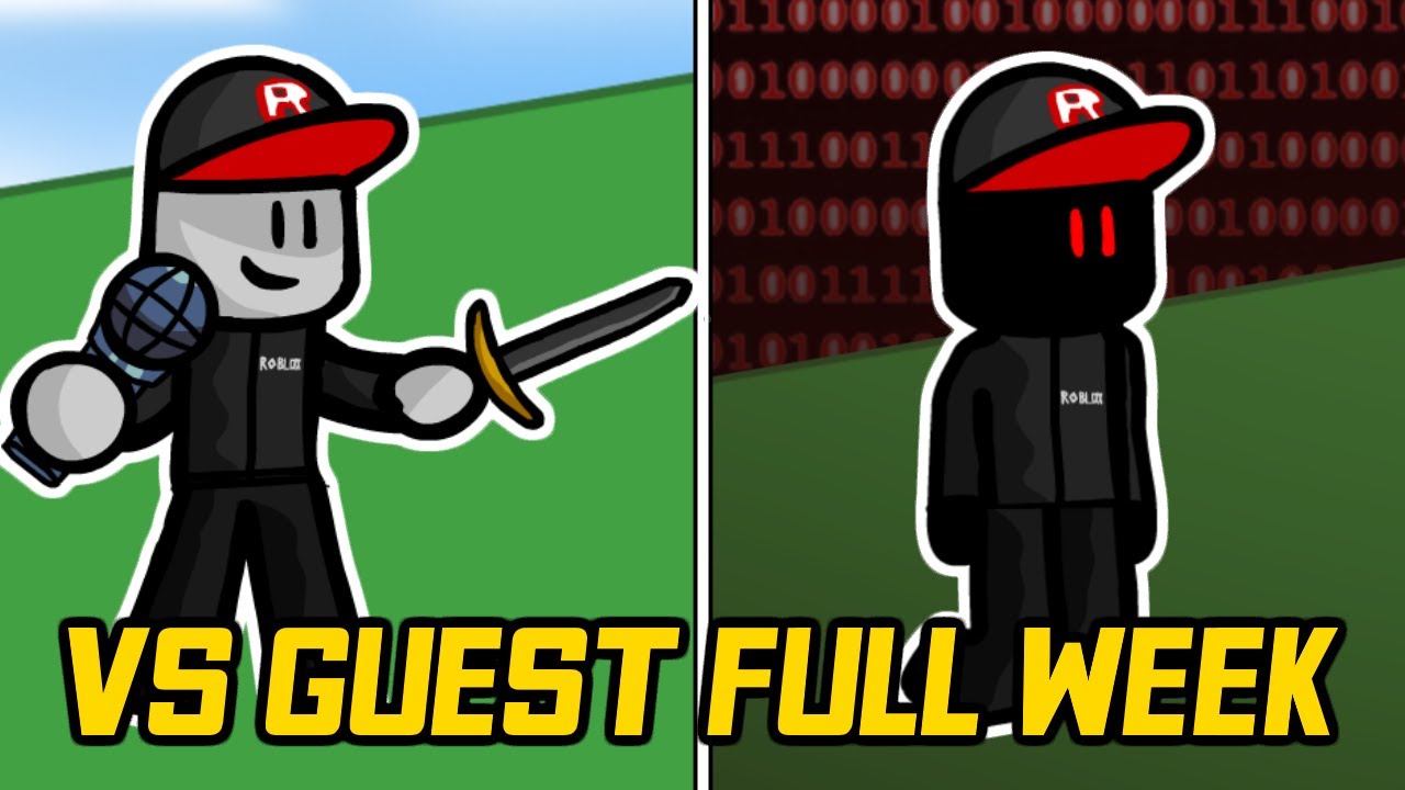 VS ROBLOX Guest FULL WEEK [Mod Showcase] - Friday Night Funkin'