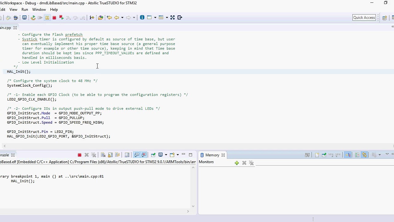 Getting ready to Port DMD library to #stm32,#Atollic,#P10Display,#P10,#DMD,#Arduino,#Microcontroller
