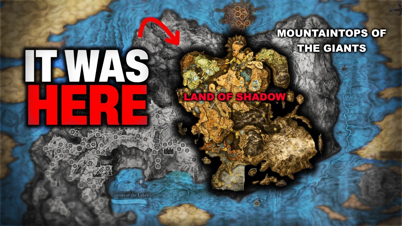 The Shadowlands WAS The North (And its REAL size) | Elden Ring Lore