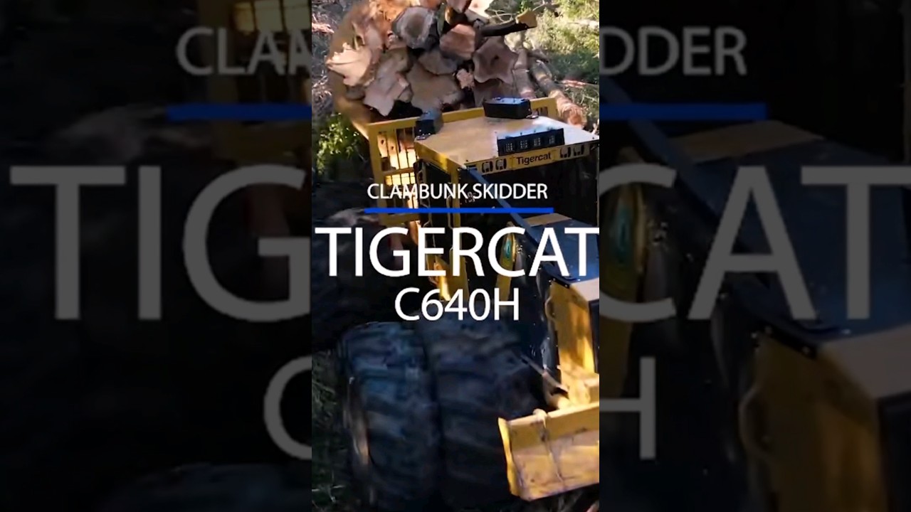 Clambunk Skidder TigerCat C640H#follow #viral #recommendations