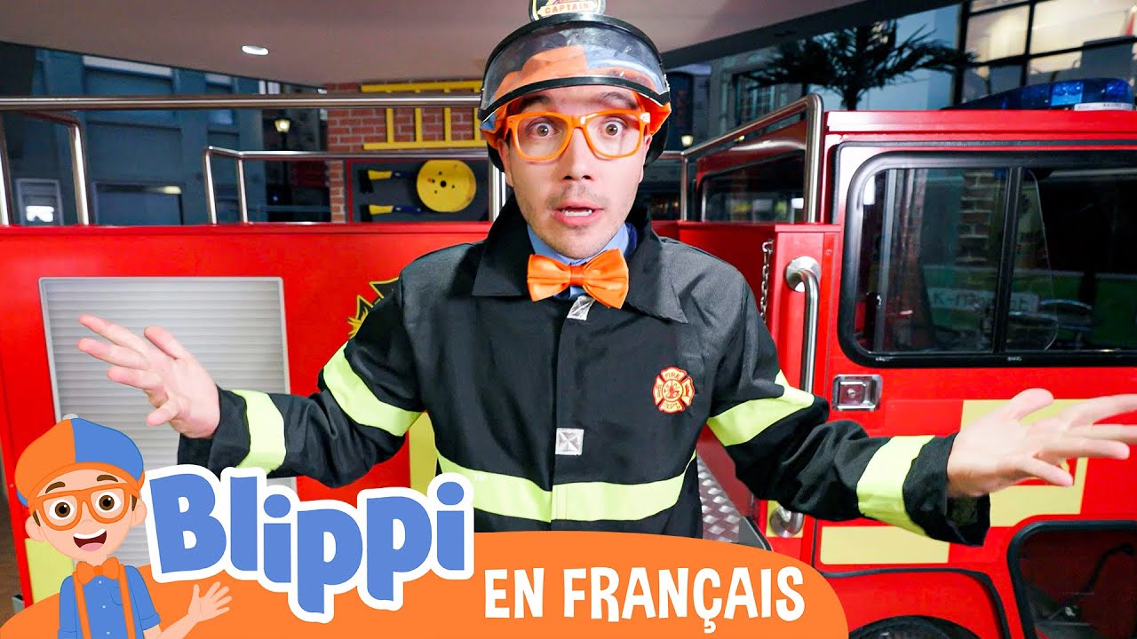 Blippi, pompier héroïque ! Nouveau | Blippi en français | Vidéos éducatives pour enfants