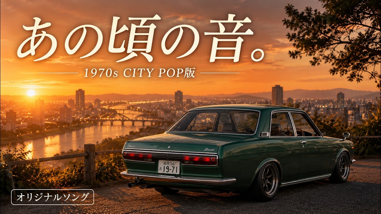 あの頃の音。｜1970s CITY POP版【オリジナルソング】