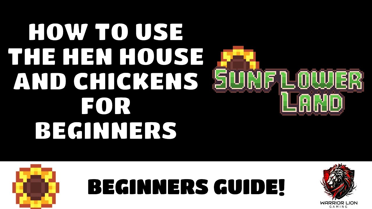 Sunflower Land NFT Game | How To Use The Hen House And Chickens | Polygon Blockchain