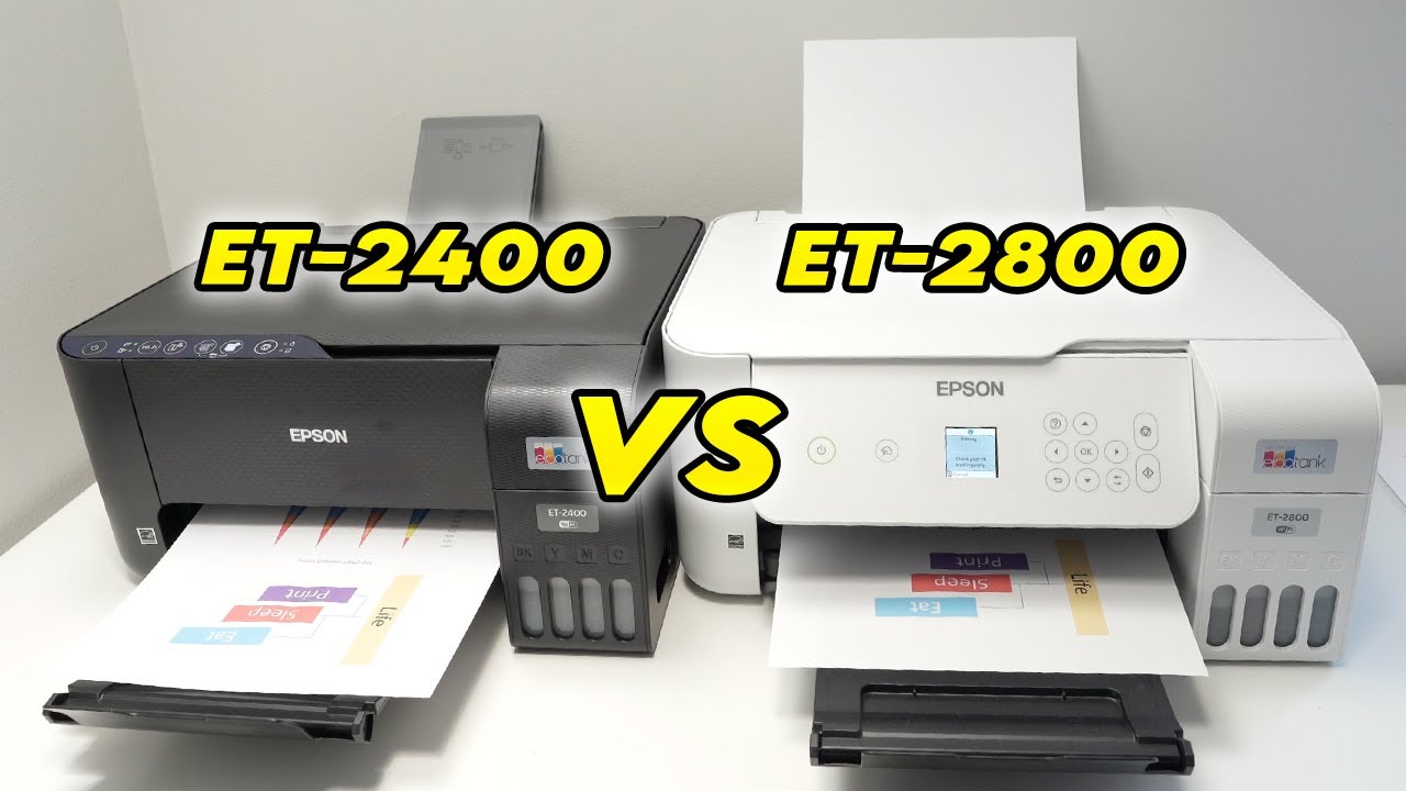 Принтер Epson EcoTank ET-2400 или ET-2800: какой выбрать?