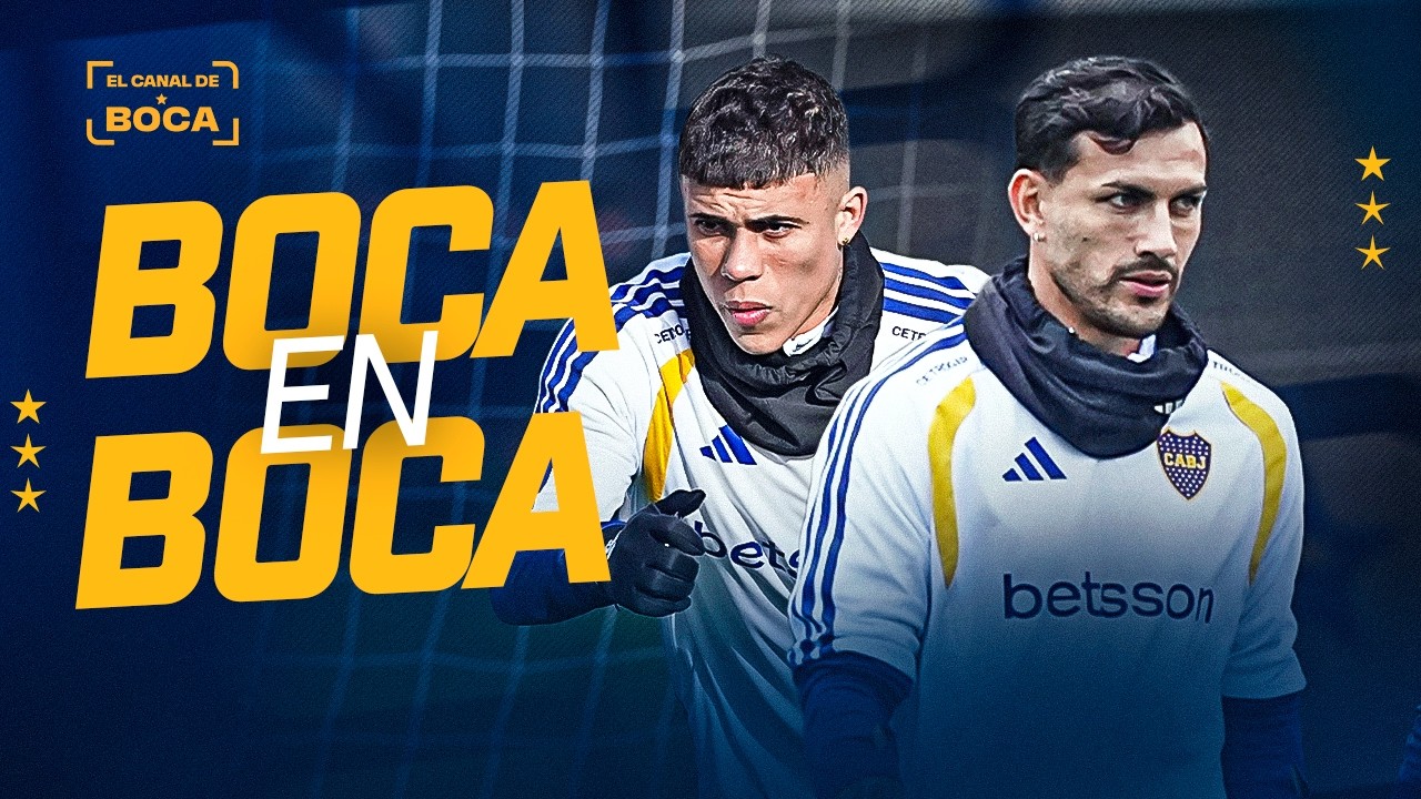 BOCA EN BOCA EN VIVO con EL VIAJE de BOCA a CHILE | EL CANAL DE BOCA