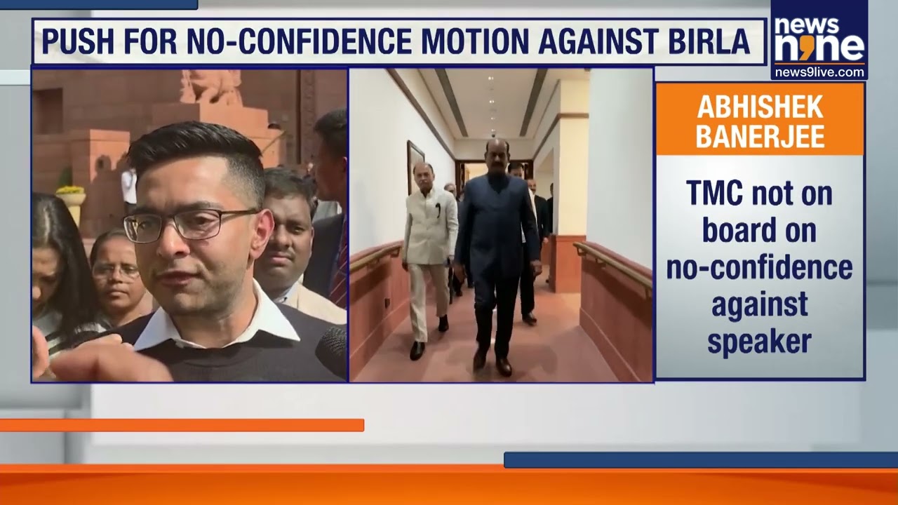 TMC’s Abhishek Banerjee Slams Lok Sabha Speaker Over Adjournments | News9