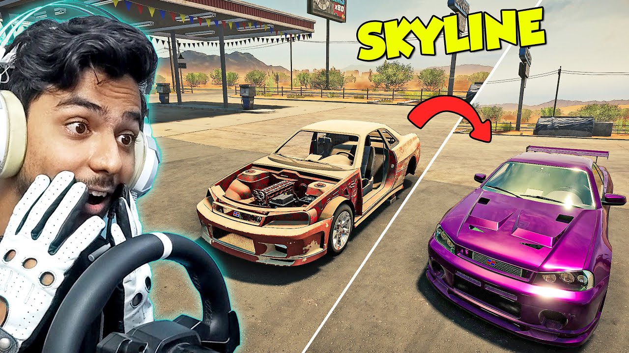 Rebuilding Nissan GTR R34 with 0% Experience
