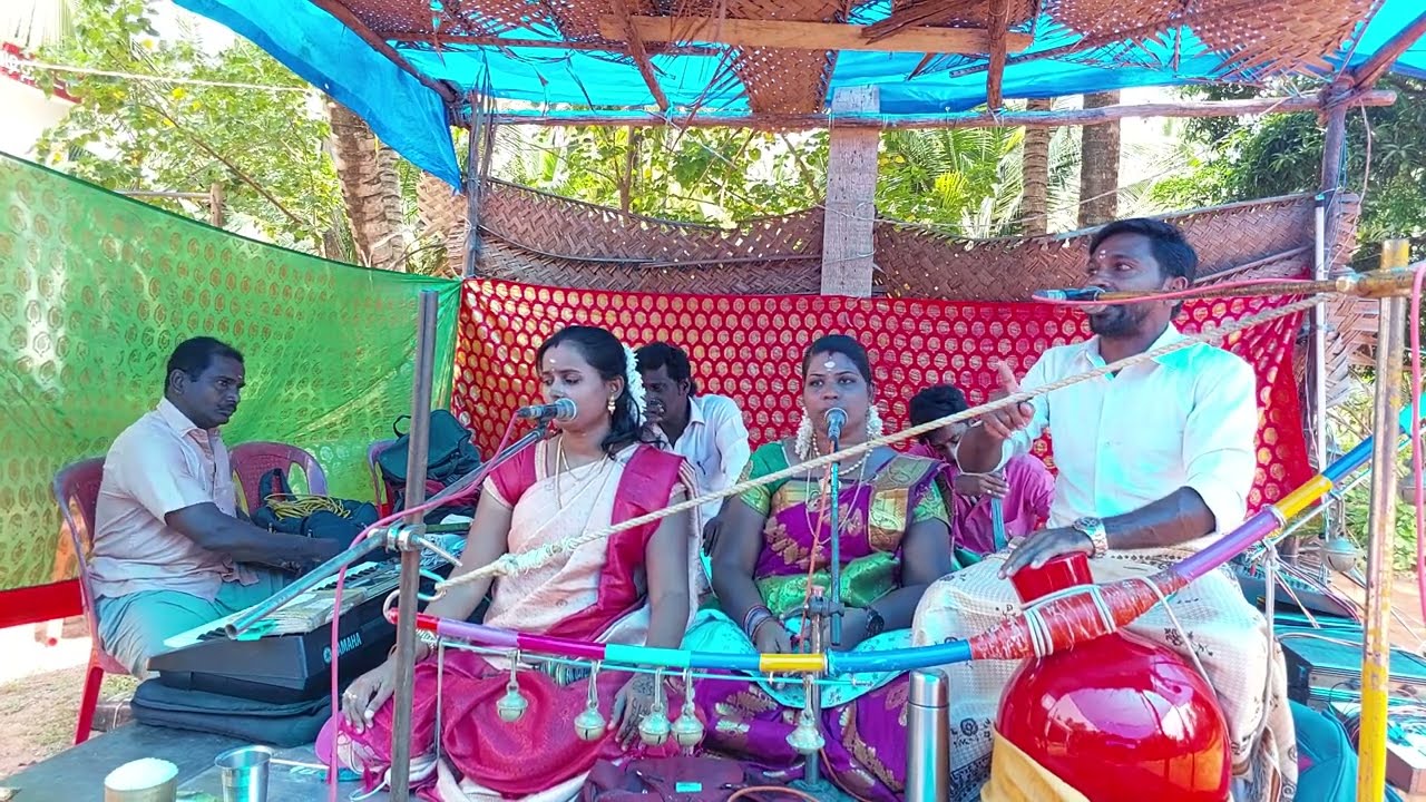 முத்தாரம்மன் வரலாறு இலந்தையடிதட்டு முத்தாரம்மன் தசராகுழு சரண்யா வில்லிசை 9345843383