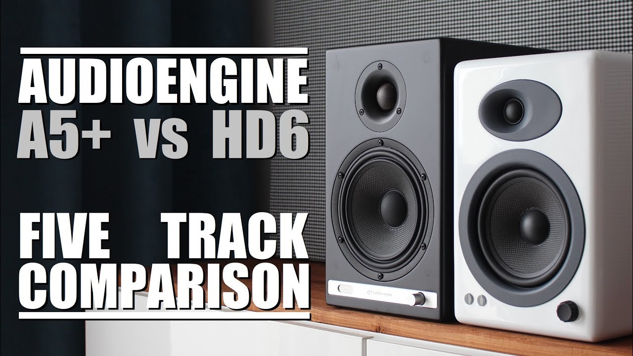 Audioengine HD6 против Audioengine A5+ || Сравнение 5 треков