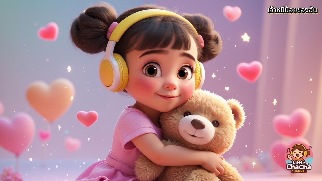 เจ้าหมีน้อยของฉัน 🧸 เพลงเด็กน่ารัก Little ChaCha | เพลงกล่อมเด็ก 2 ขวบ