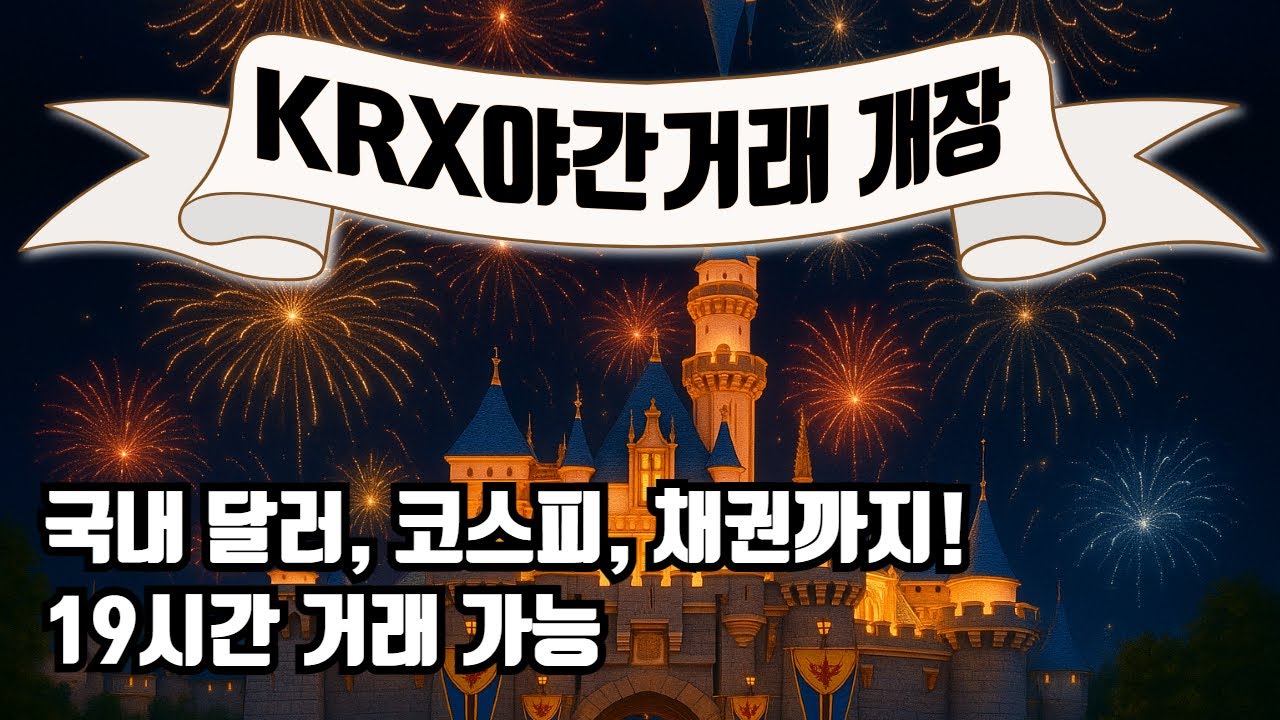 KRX 야간거래 꿀팁? 이 영상 하나면 끝!