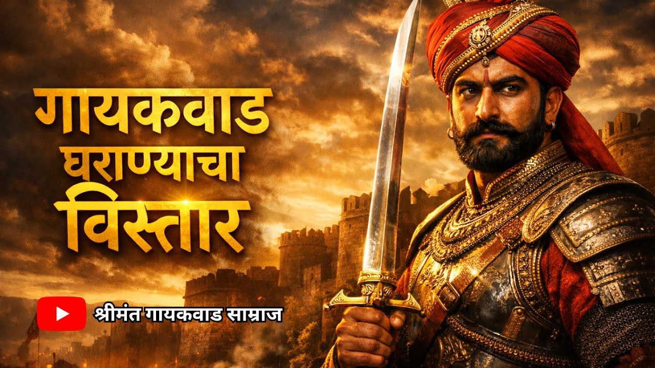 गायकवाड घराण्याचा विस्तार | Gaikwad Dynasty History in Marathi #history