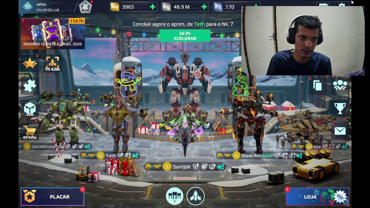 War Robots ao vivo