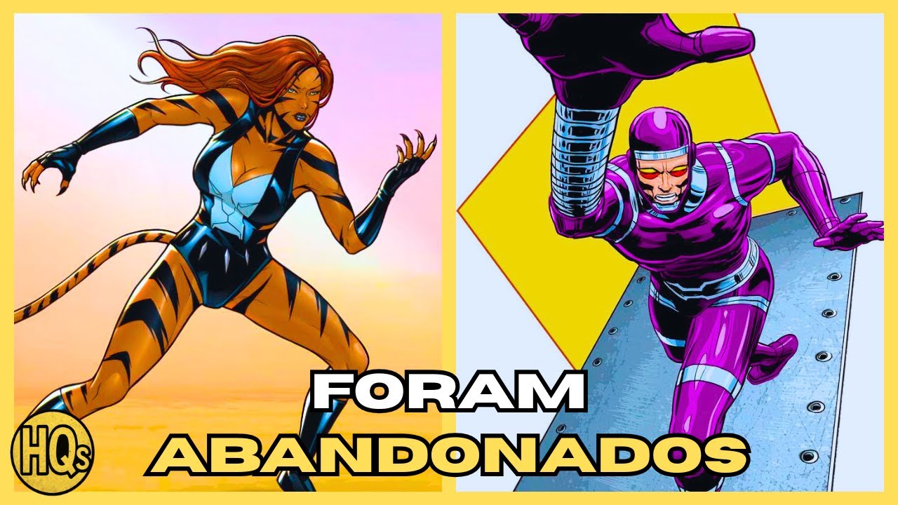 6 Personagens Esquecidos das HQs - Marvel e DC