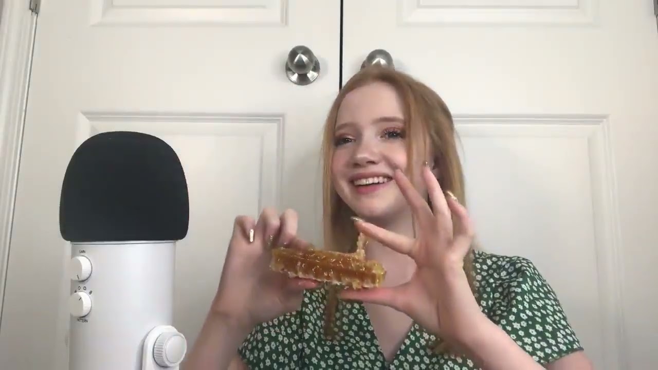 ASMR  Raw Honeycomb Sounds