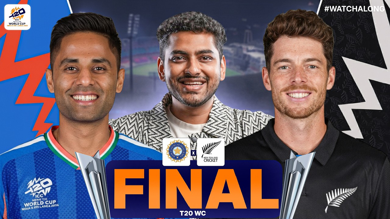 Final : India Vs New Zealand T20 World Cup Final LIVE || Live Score || Watchalong #shortslive