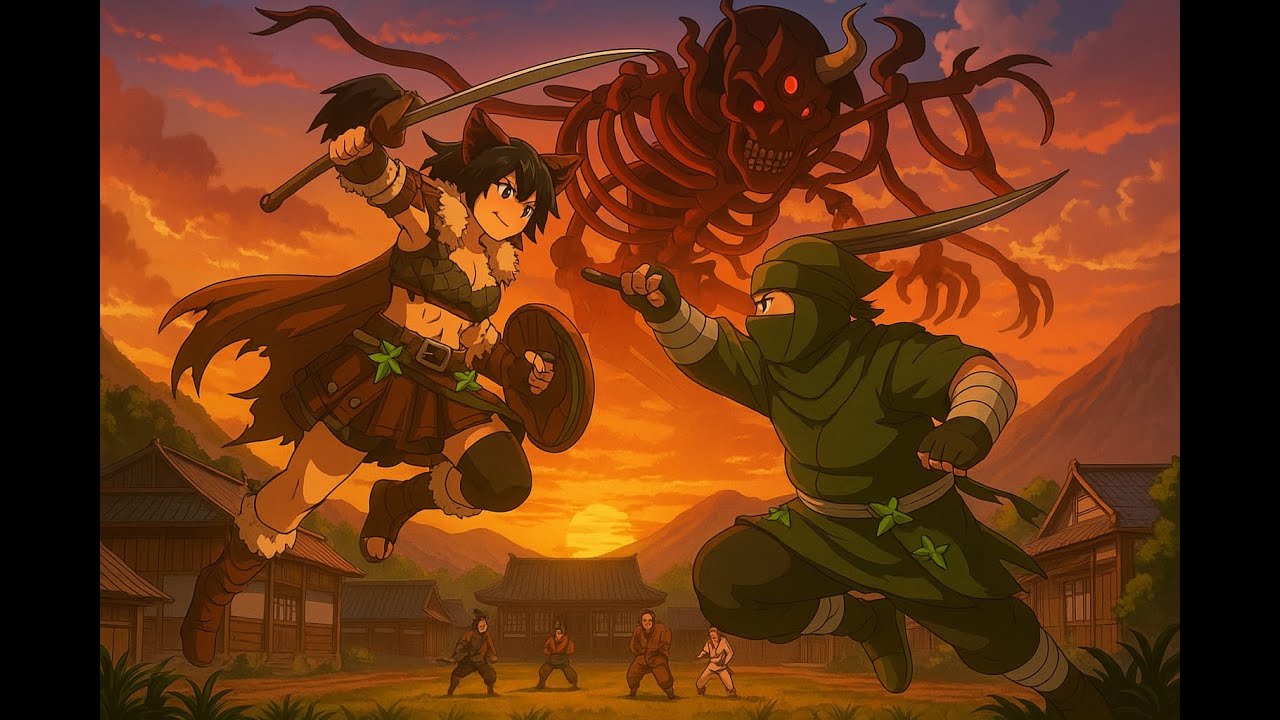 Ninja Sage Arcadia Luna VS Hades (Event)