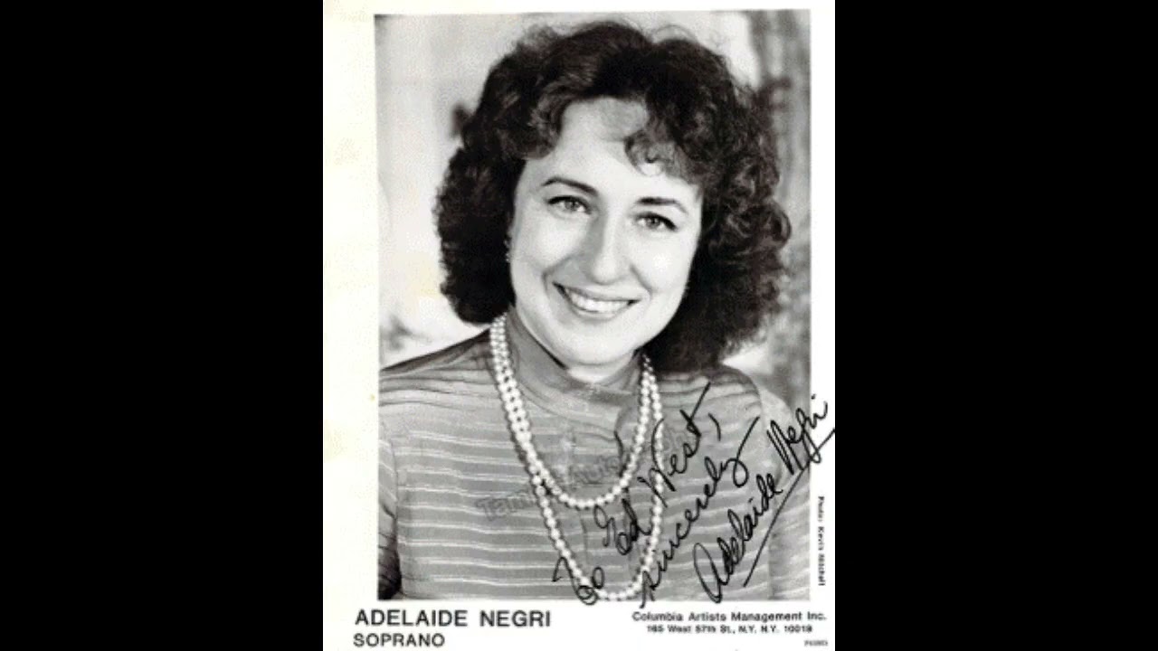 OPERA INTERVIEW: ADELAIDE NEGRI (Pt. 1)