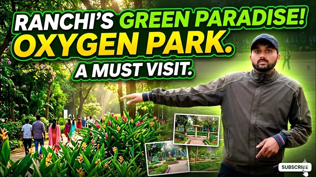 Peaceful Sunday at Oxygen Park ranchi Nature Walk 🚶‍♂️@ranchi_vlogg #viralvideo 