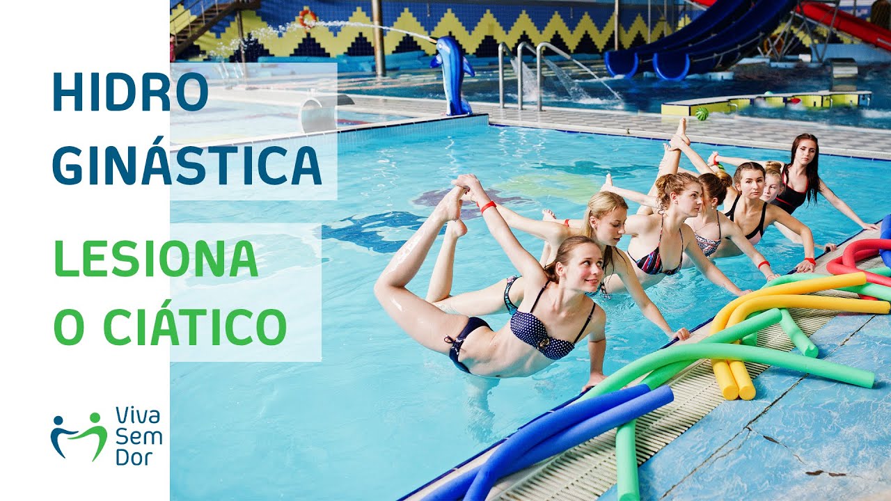 Exercício na piscina machuca o ciático e causa dores nas pernas