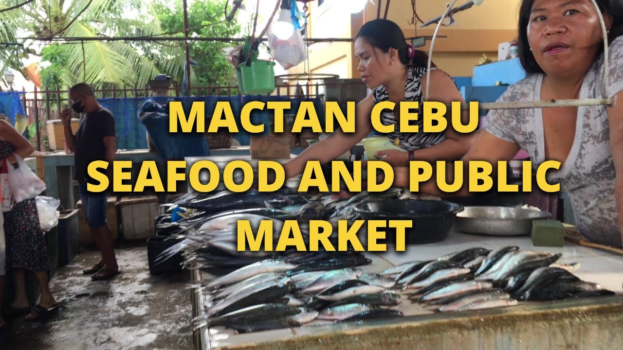 Fresh Seafood and Public Market in Mactan Cebu!